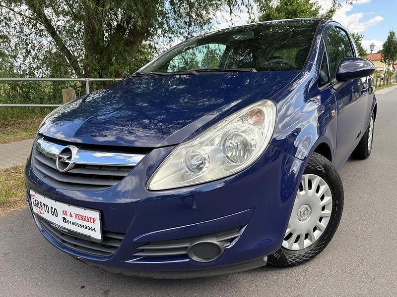 Gebraucht Opel Corsa Edition 60 PS (44 kW) 2008 Blau Kleinwagen