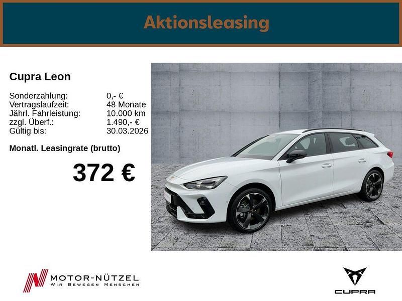 Neu Cupra Leon 204 PS (150 kW) 2025 Weiß Limousine