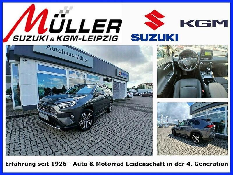 Grau Gebraucht 2021 Toyota RAV4 Hybrid Lounge SUV | 38.990 € - Bild 1/4
