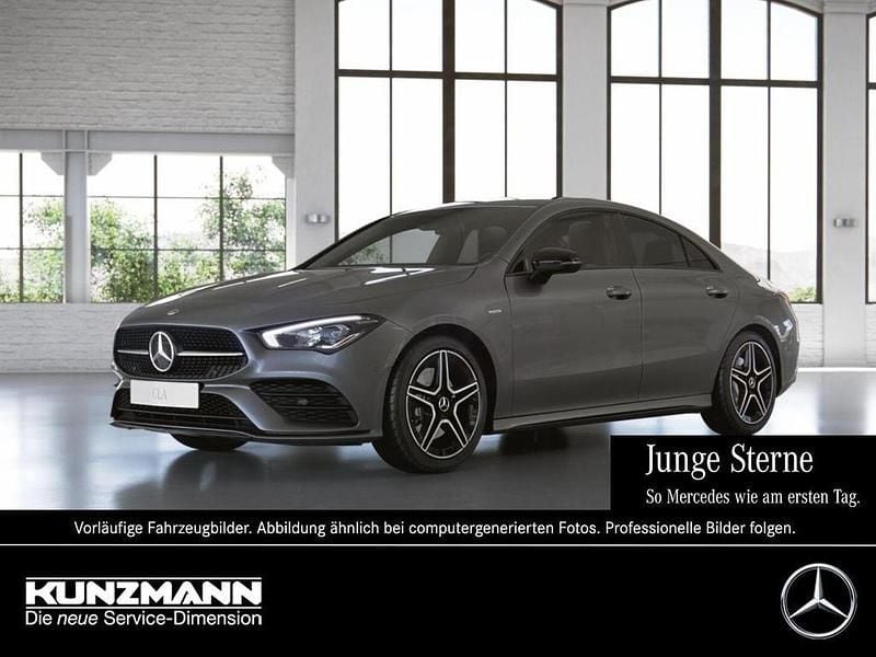 Grau Gebraucht 2022 Mercedes CLA250e AMG Limousine | 28.480 € (Guter Preis) - Bild 1/4