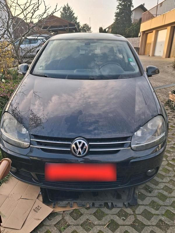 Gebraucht VW Golf V 122 PS (89 kW) 2008 Schwarz Kleinwagen