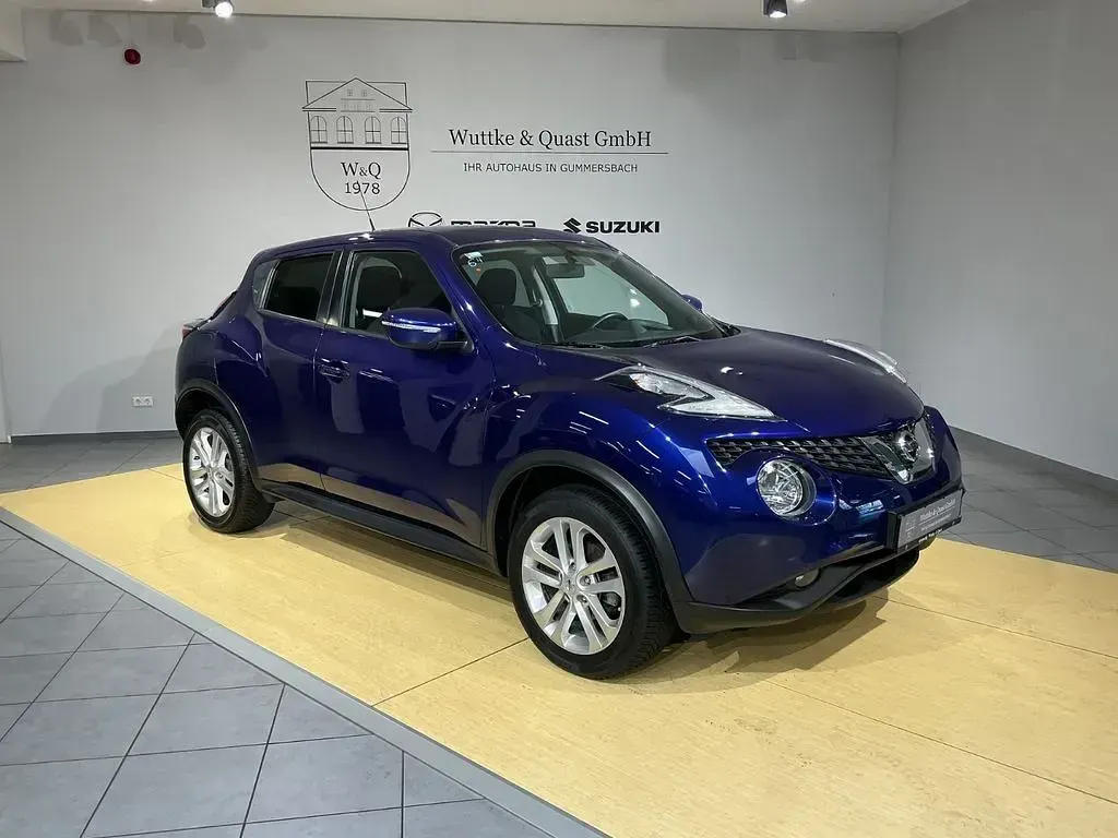 Gebraucht Nissan Juke Acenta 117 PS (86 kW) 2015 Blau SUV