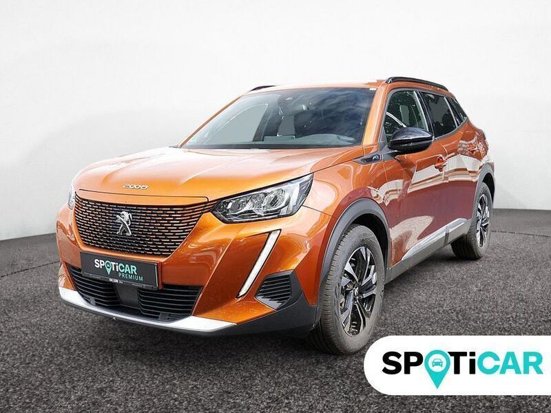 Orange Gebraucht 2023 Peugeot e-2008 Allure SUV | 23.990 € (Teuer) - Bild 1/4