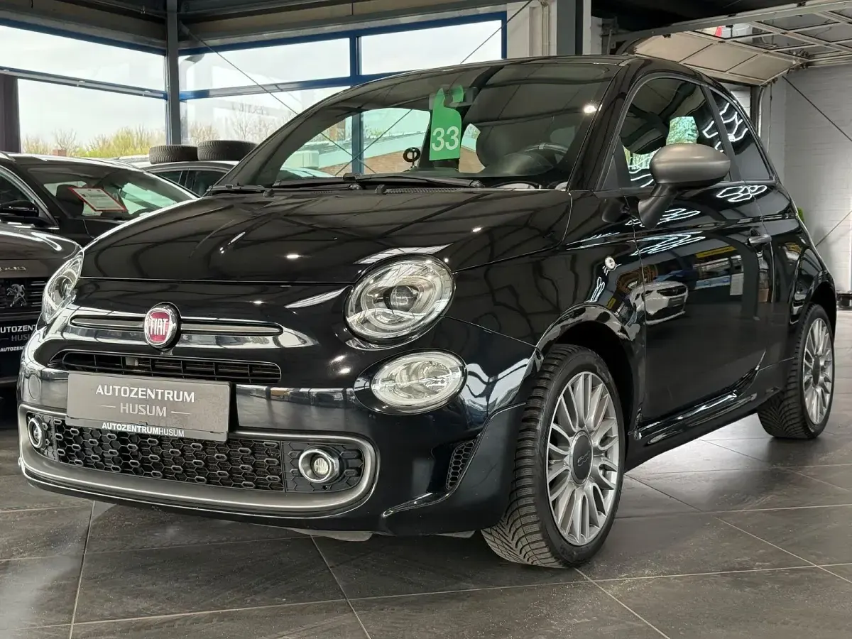 Gebraucht Fiat 500S S 69 PS (50 kW) 2017 Schwarz Kleinwagen
