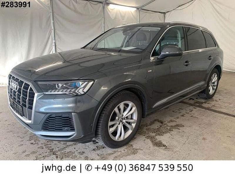 Grau Gebraucht 2020 Audi Q7 S-Line SUV | 47.490 € (Superpreis) - Bild 1/4