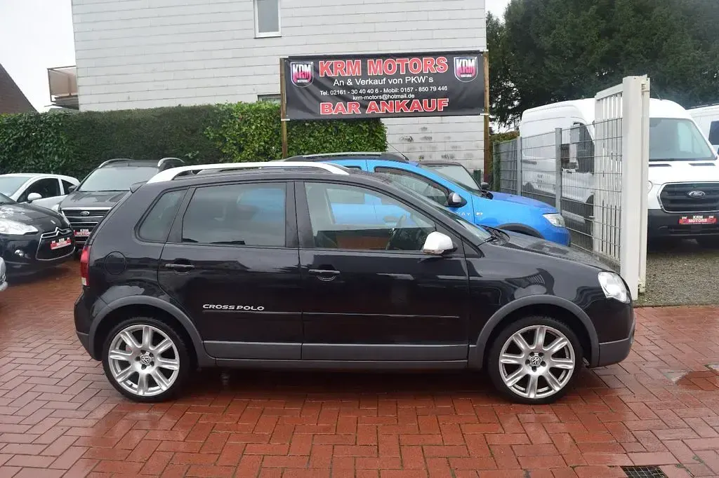 Gebraucht VW Polo Cross 80 PS (58 kW) 2009 Schwarz Kleinwagen