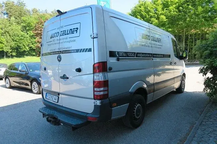 Brugt Mercedes Sprinter 163 HK (119 kW) 2018 Sølv Van