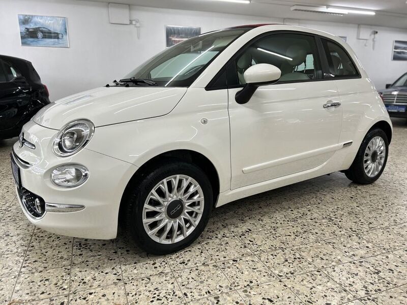 Weiß Gebraucht 2020 Fiat 500 Lounge Cabrio | 13.980 € (Fairer Preis) - Bild 1/4
