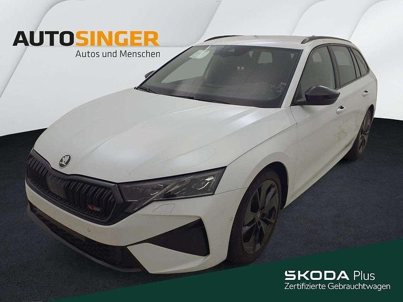 Weiß Gebraucht 2025 Skoda Octavia RS Kombi | 37.890 € (Guter Preis) - Bild 1/4
