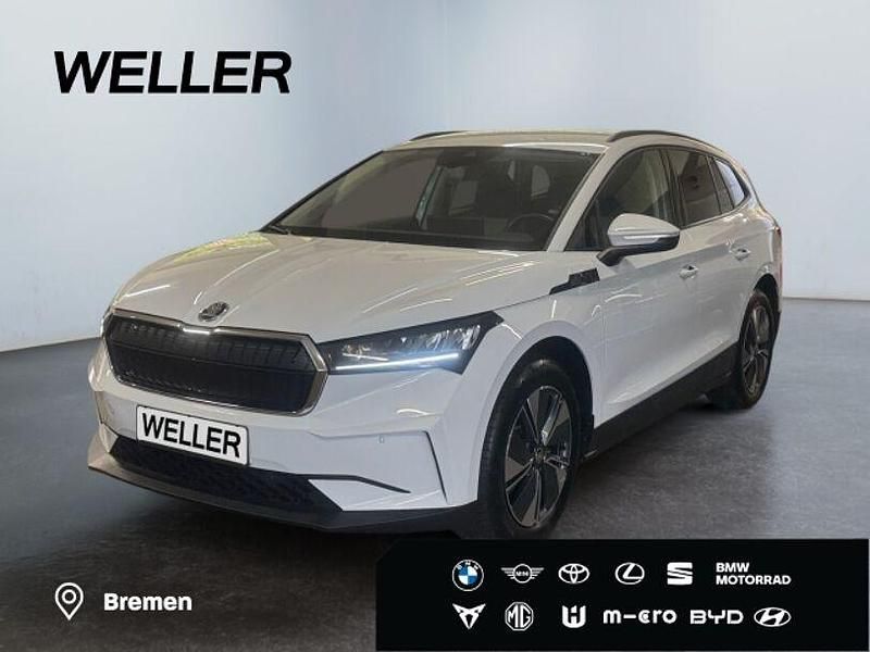 Weiss Gebraucht 2023 Skoda Enyaq iV SUV | 28.980 € (Fairer Preis) - Bild 1/3