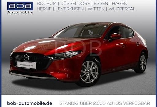 Gebraucht Mazda 3 122 PS (89 kW) 2022 Soulred crystal (rot) (rot) Limousine