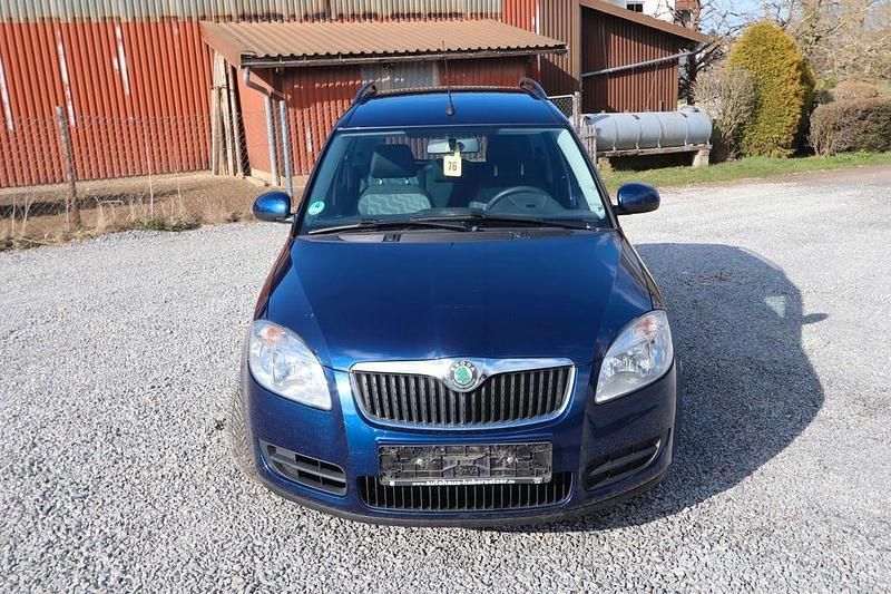 Gebraucht Skoda Roomster Style 105 PS (77 kW) 2009 Blau Van / Kleinbus