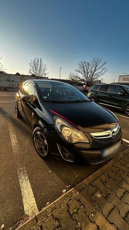 Gebraucht Opel Corsa 100 PS (73 kW) 2012 Schwarz Kleinwagen