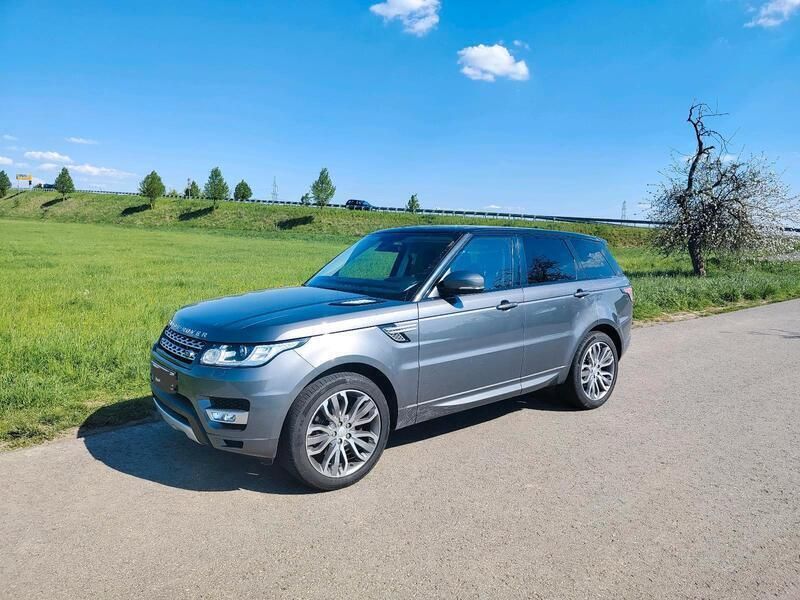 Grau Gebraucht 2015 Land Rover Range Rover Sport HSE SUV | 19.990 € (Superpreis) - Bild 1/4