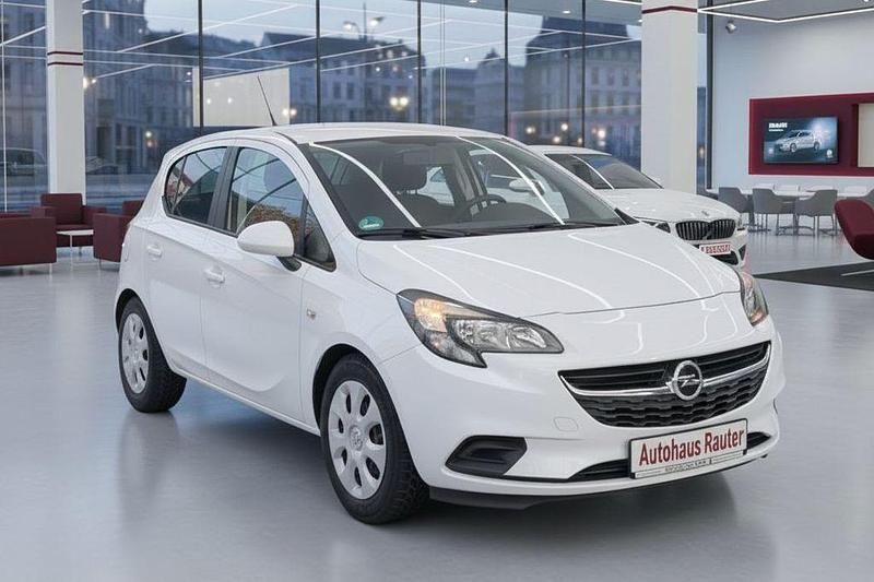 Weiß Gebraucht 2015 Opel Corsa Edition Limousine | 9.950 € (Guter Preis) - Bild 1/4