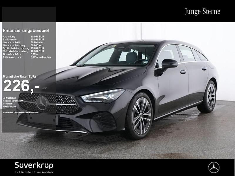 Schwarz Gebraucht 2024 Mercedes CLA180 Shooting Brake Progressive Kombi | 28.718 € (Guter Preis) - Bild 1/2