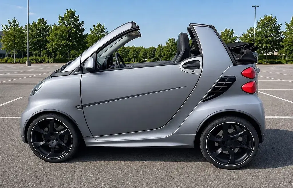 Gebraucht Smart ForTwo Cabrio Brabus 71 PS (52 kW) 2014 Grau Cabrio