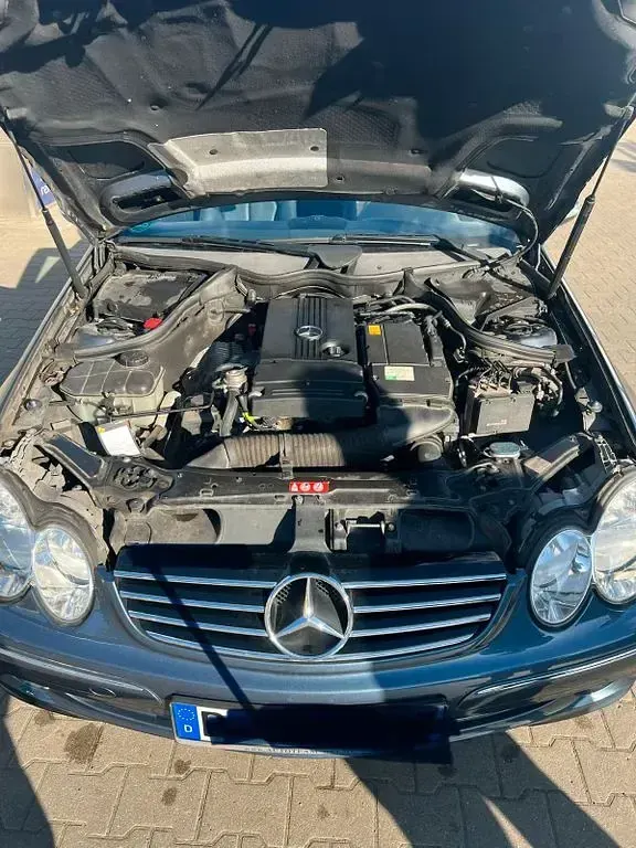 Gebraucht Mercedes CLK200 Elegance 163 PS (119 kW) 2004 Blau Cabrio