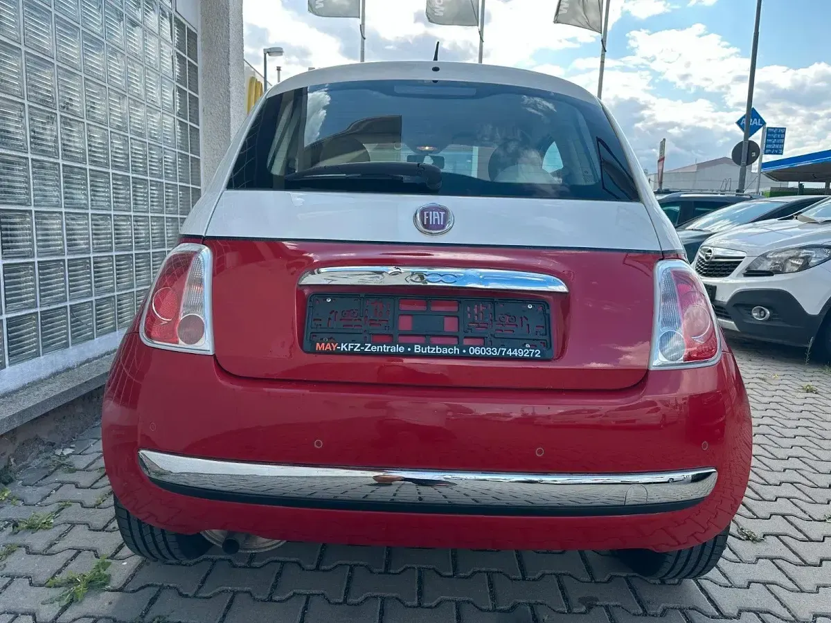 Gebraucht Fiat 500 Pop 69 PS (50 kW) 2012 Rot Kleinwagen