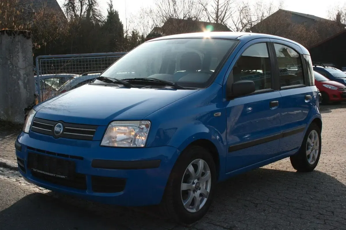 Brugt Fiat Panda Dynamic 60 HK (44 kW) 2004 Blå Hatchback