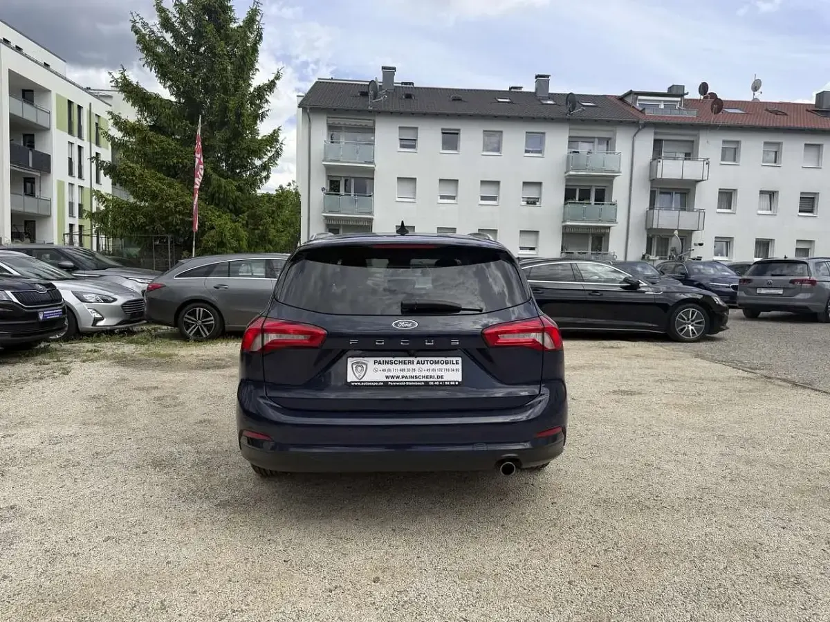 Brugt Ford Focus Cool & Connect 150 HK (110 kW) 2021 Blå Stationcar