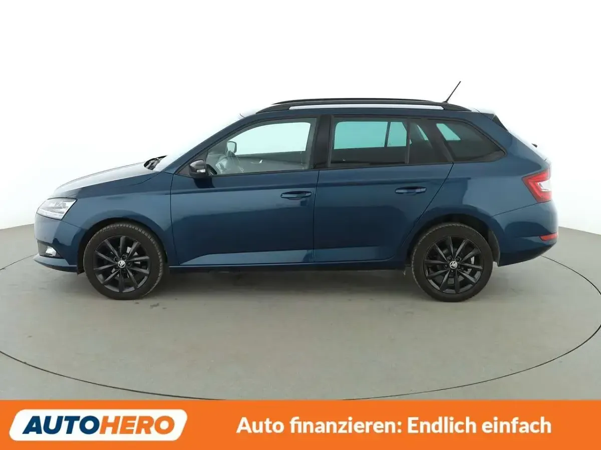 Gebraucht Skoda Fabia Style 95 PS (69 kW) 2020 Blau Kombi
