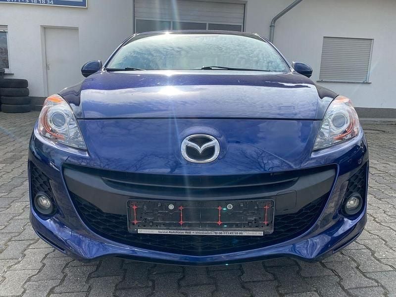 Gebraucht Mazda 3 Edition 105 PS (77 kW) 2012 Blau Limousine