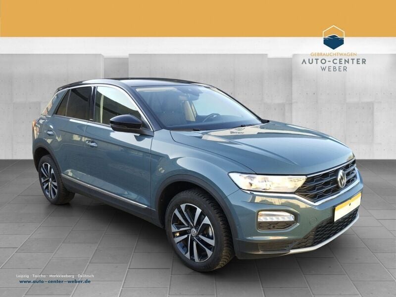 Blau Gebraucht 2019 VW T-Roc IQ Drive SUV | 17.680 € (Guter Preis) - Bild 1/4