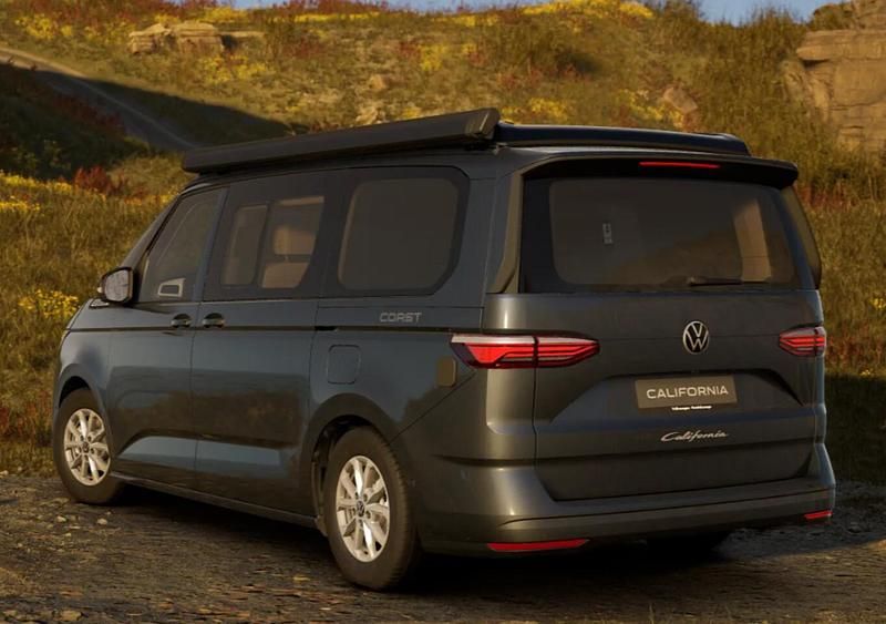 Neu VW California Coast 150 PS (110 kW) 2025 Blau metallic Van