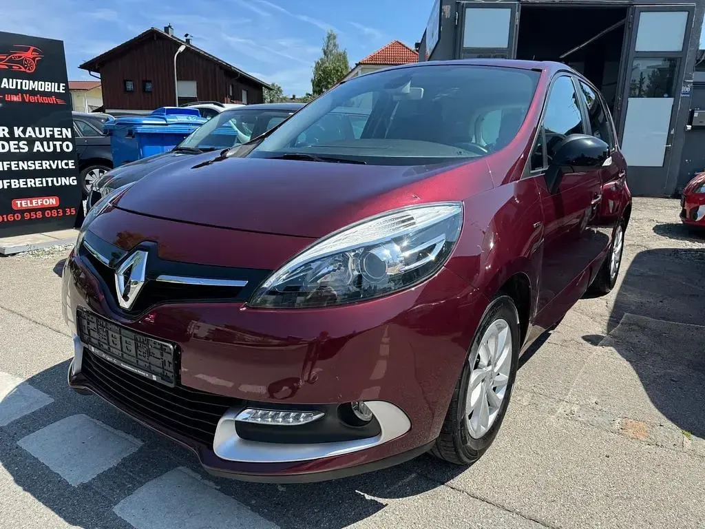 Gebraucht Renault Scénic III LIMITED 110 PS (80 kW) 2014 Violett Van / Kleinbus