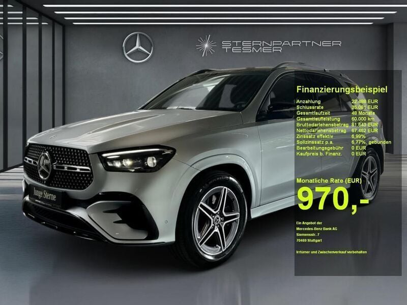 Silber Gebraucht 2024 Mercedes GLE400 AMG SUV | 89.850 € (Etwas zu teuer) - Bild 1/4
