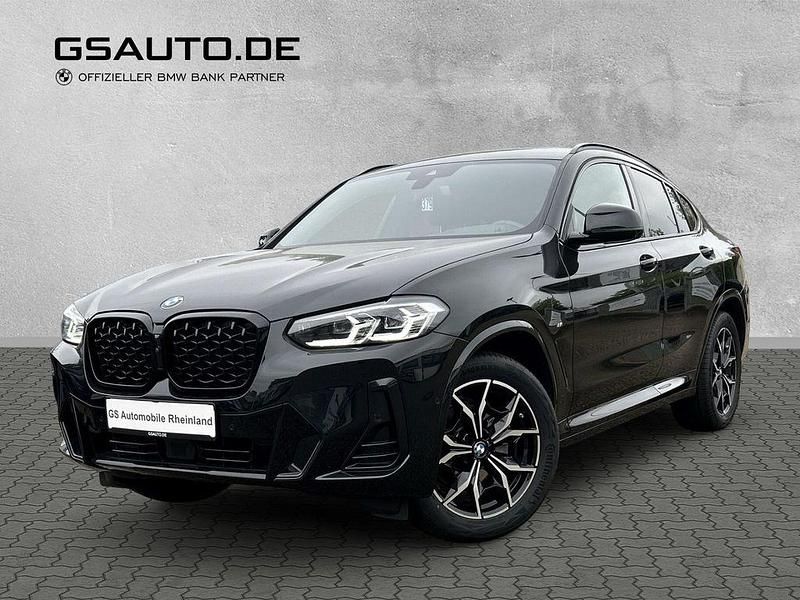Black sapphire metallic (schwarz) Gebraucht 2024 BMW X4 M Sport SUV | 46.500 € (Superpreis) - Bild 1/3