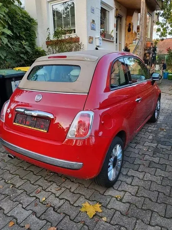 Gebraucht Fiat 500C 69 PS (50 kW) 2014 Rot Cabrio