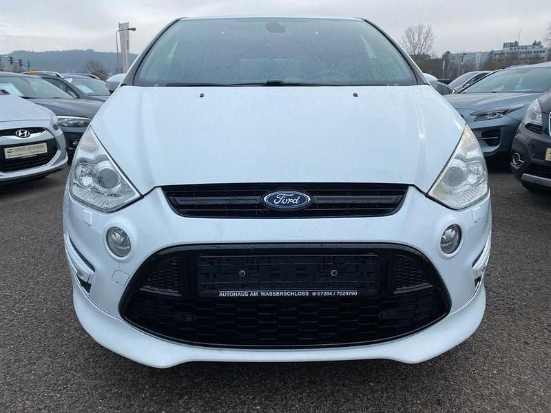 Gebraucht Ford S-MAX Titanium S 203 PS (149 kW) 2013 Weiß Van / Kleinbus