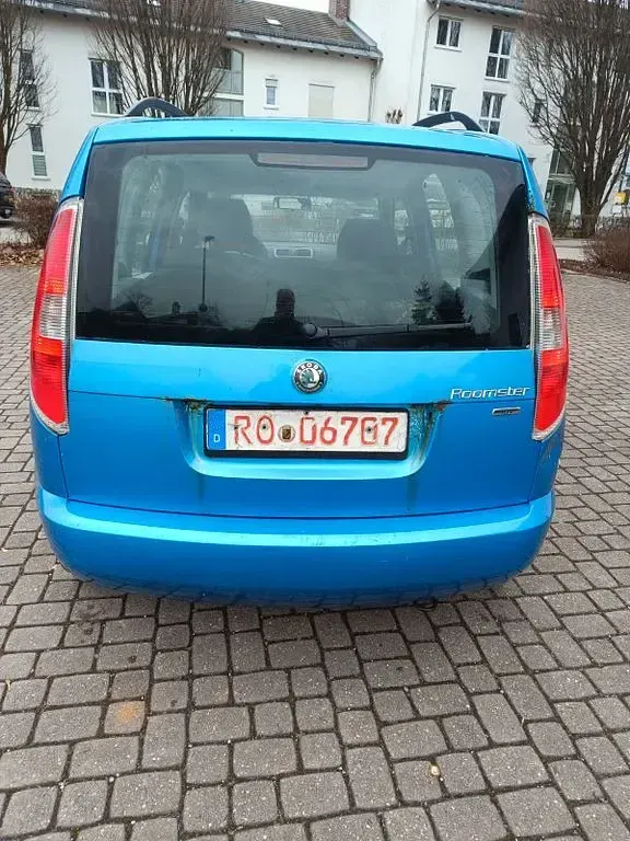 Gebraucht Skoda Roomster Style 86 PS (63 kW) 2006 Blau Van / Kleinbus