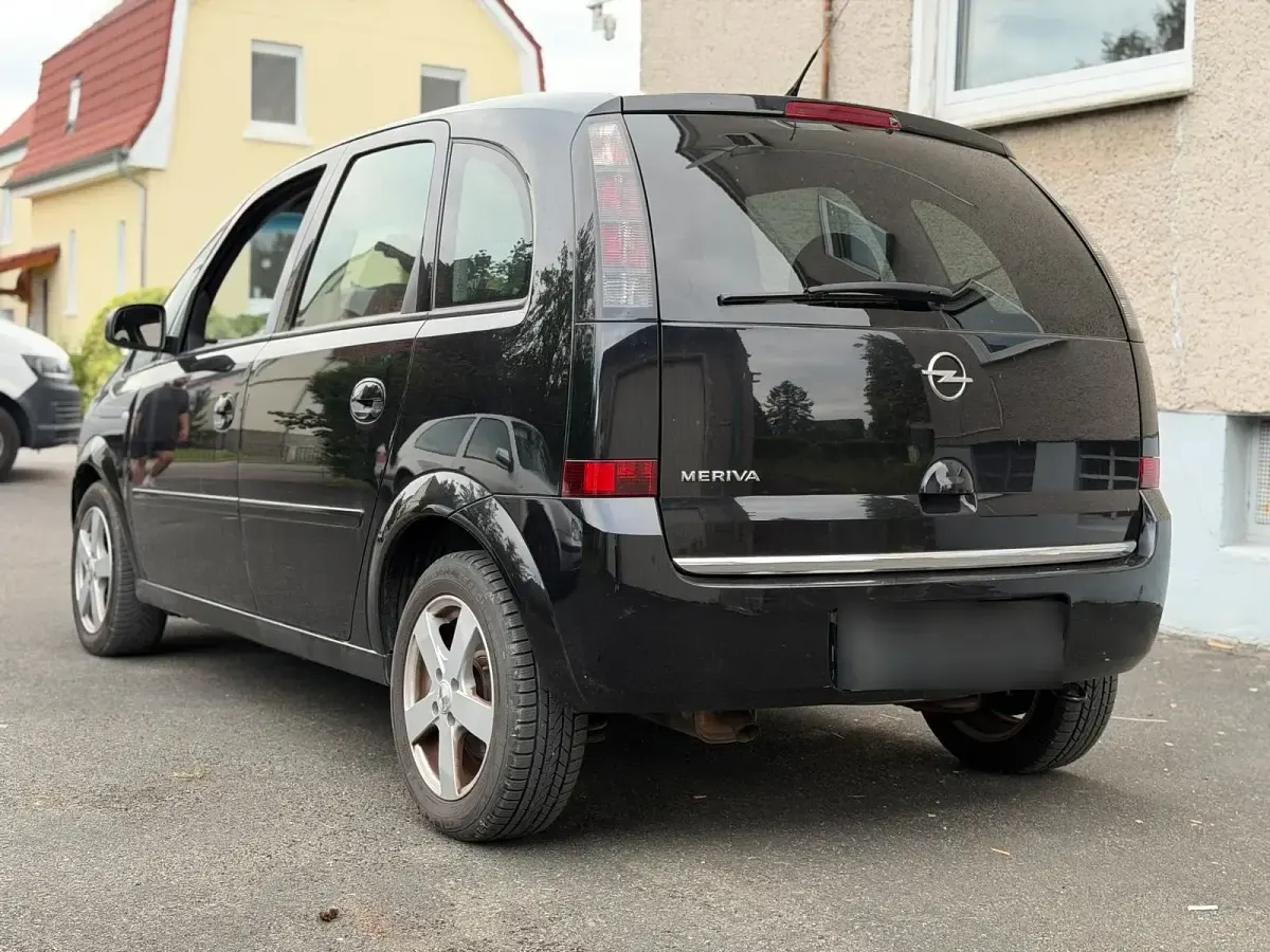 Gebraucht Opel Meriva 105 PS (77 kW) 2006 Schwarz Van / Kleinbus