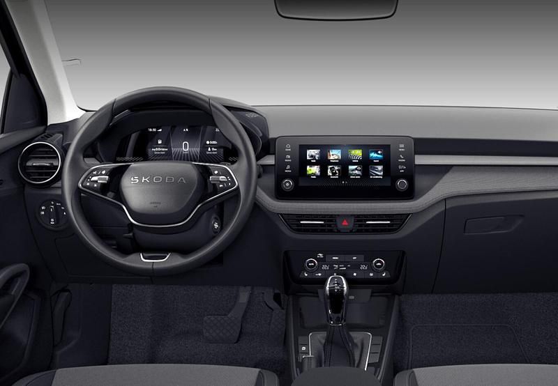 Neu Skoda Fabia 116 PS (85 kW) 2025 Blackmagic perleffekt Kleinwagen