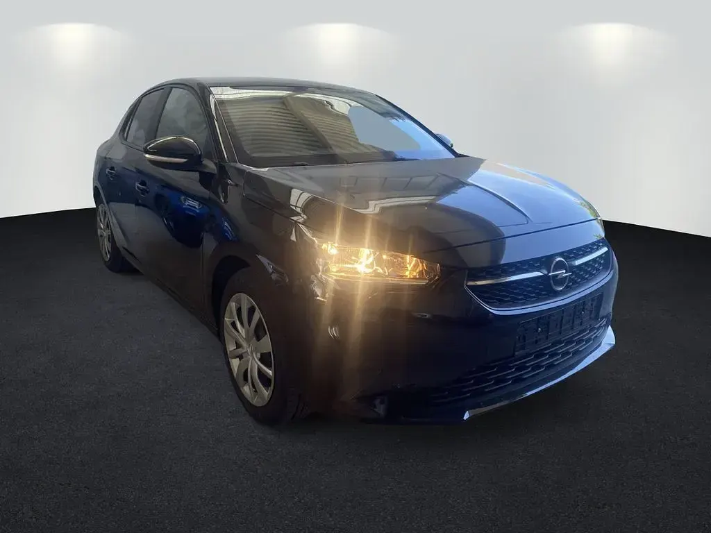 Gebraucht Opel Corsa Edition 75 PS (55 kW) 2022 Diamant schwarz/karbon schwarz Kleinwagen