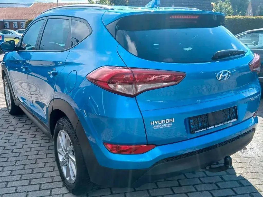 Gebraucht Hyundai Tucson Advantage 132 PS (97 kW) 2017 Blau SUV