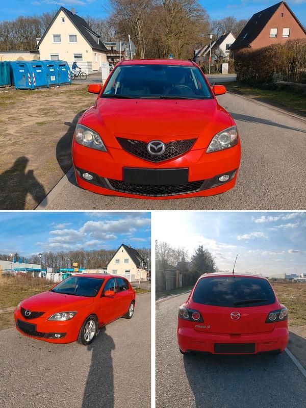 Usata Mazda 3 Active 105 CV (77 kW) 2006 Rosso Berlina