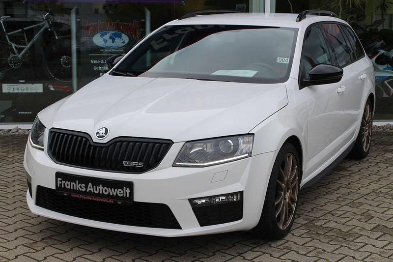 Gebraucht Skoda Octavia RS 220 PS (161 kW) 2016 Weiß Kombi