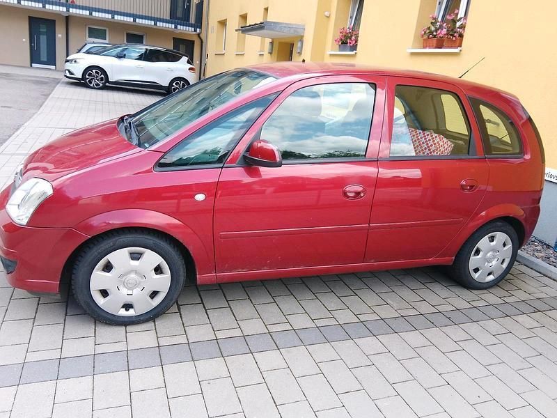 Rot Gebraucht 2006 Opel Meriva Van / Kleinbus | 600 € (Superpreis) - Bild 1/4