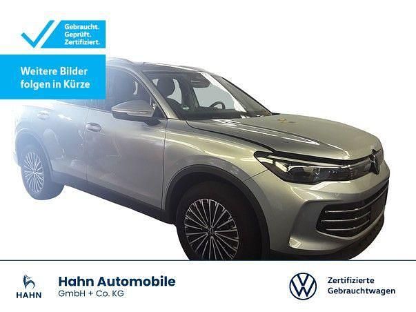 Oyster silver metallic Gebraucht 2024 VW Tiguan Elegance SUV | 43.930 € (Guter Preis) - Bild 1/3