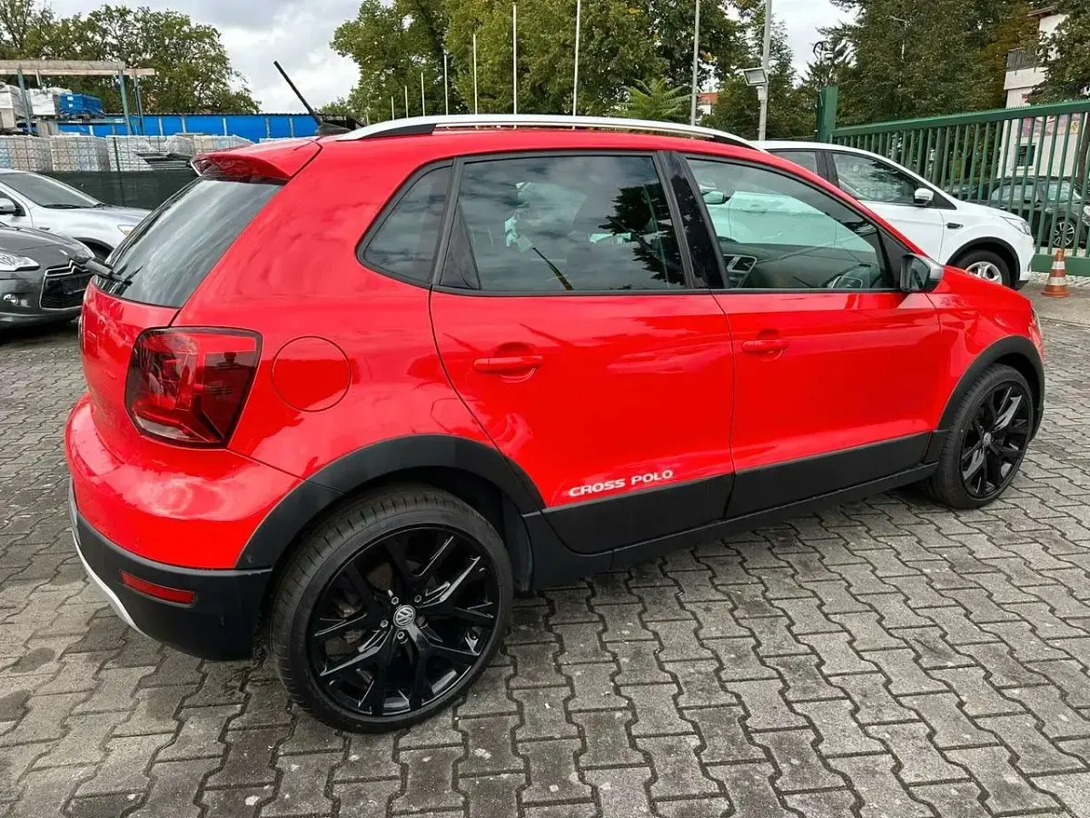 Gebraucht VW Polo Cross 110 PS (80 kW) 2016 Rot Kleinwagen