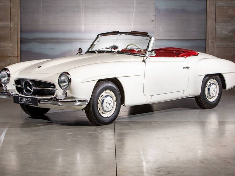 Weiß Gebraucht 1955 Mercedes 190 Cabrio | 199.500 € - Bild 1/4