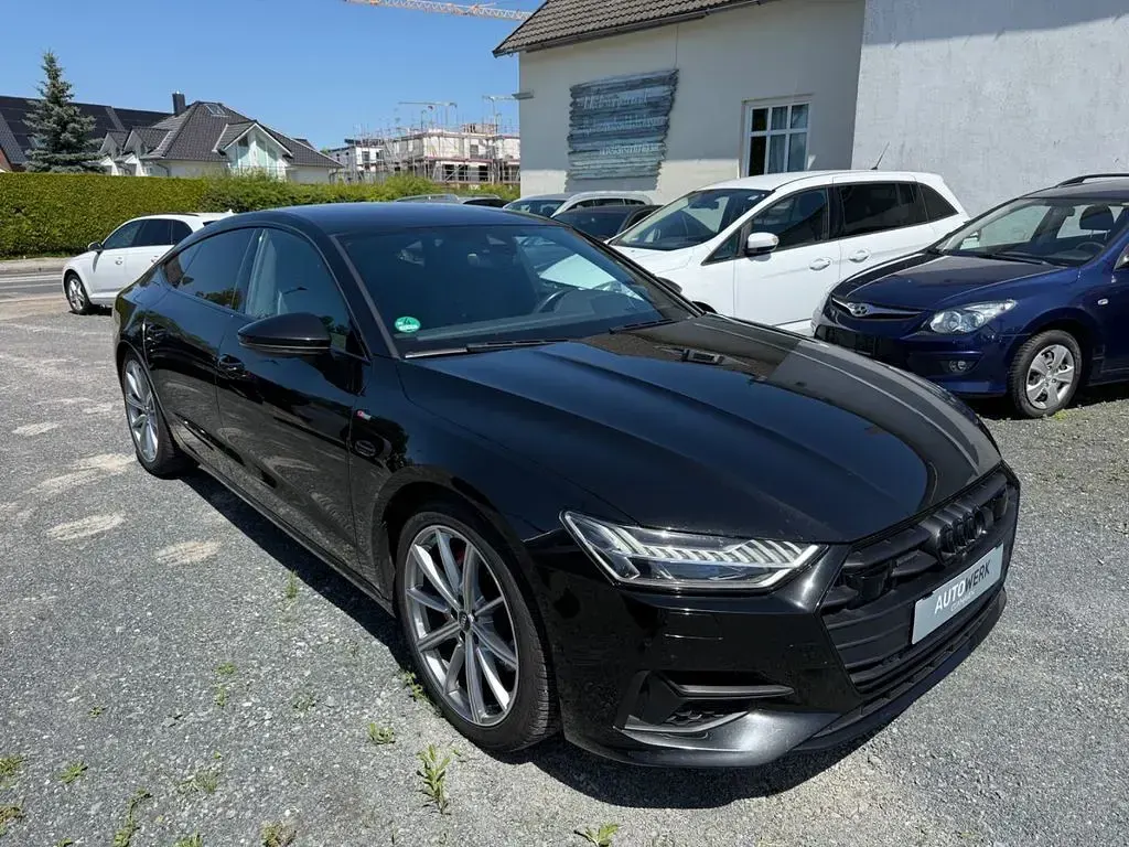 Gebraucht Audi A7 Sportback S-Line 286 PS (210 kW) 2018 Schwarz Kleinwagen