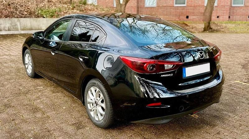 Gebraucht Mazda 3 Sports-Line 150 PS (110 kW) 2015 Schwarz Limousine