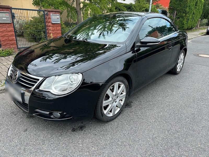 Schwarz Gebraucht 2010 VW Eos Cabrio | 3.499 € (Superpreis) - Bild 1/4
