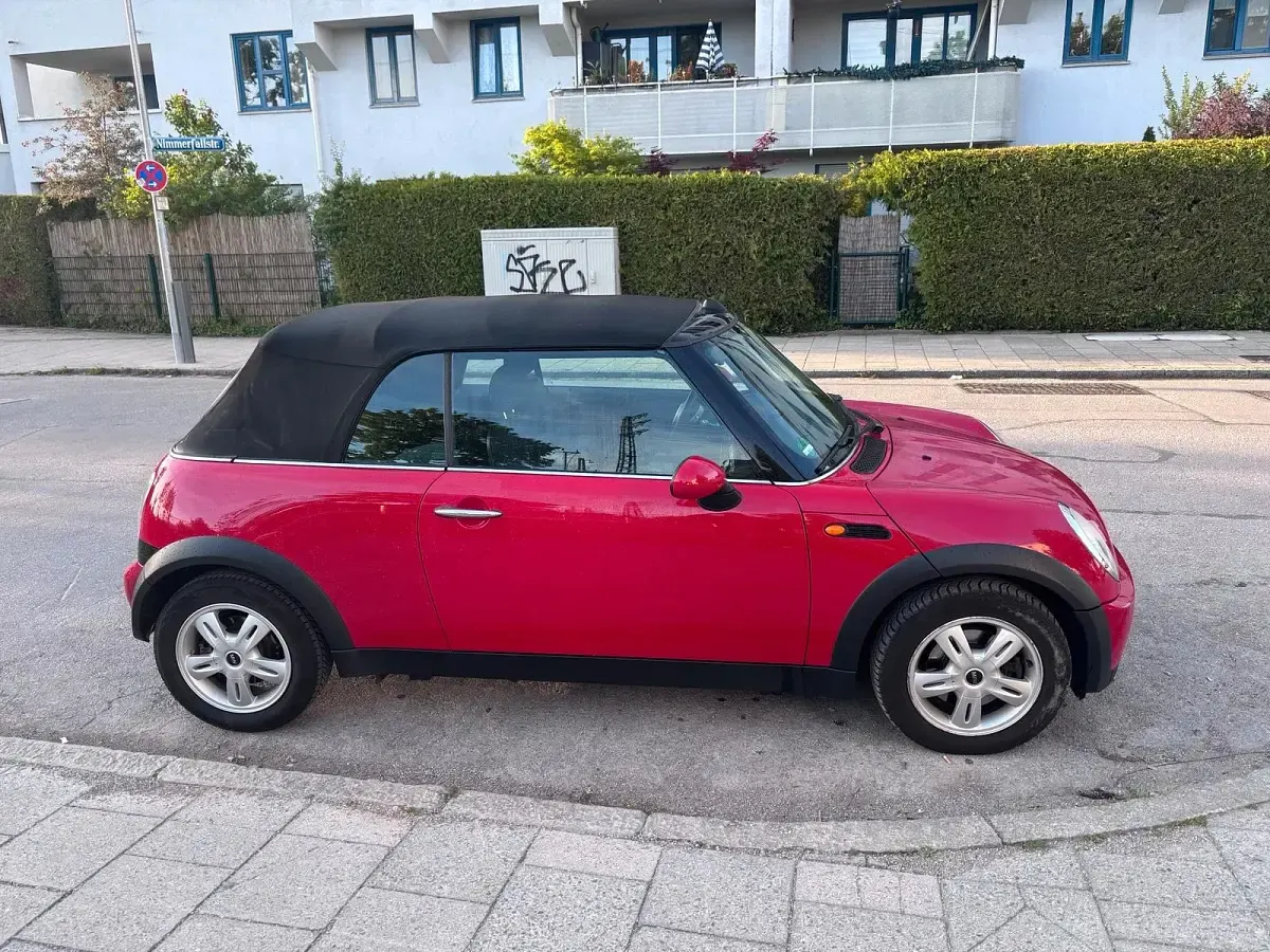 Gebraucht Mini Cooper Cabriolet 106 PS (77 kW) 2008 Rot Cabrio