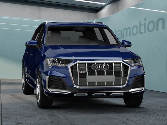 Blau Gebraucht 2021 Audi SQ7 SUV | 72.140 € (Guter Preis) - Bild 1/2
